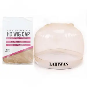 Stocking Wig Ca P Sheer Ca P untuk Membuat Wig Logo Kustom Kualitas Tinggi Super Tipis Stocking HD Wig Ca P