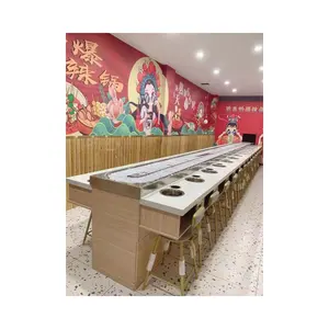 Factory Restaurant Food Conveyor Beltsushi Belt Conveyor Sushi/sushi Conveyor Belt System/ Sushi Conveyor