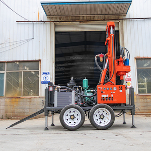 Giàn Khoan giếng nước hoàn toàn tự động với BƠM BÙN tiêu thụ nhiên liệu thấp nhỏ gọn 200m bánh nước giếng khoan Giàn Khoan - Product Image 6