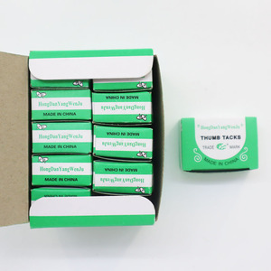 Paquete de 40 Piezas/Caja de Tachuelas Metálicas Personalizadas a Bajo Precio para Uso Escolar y de Oficina - Product Image 6