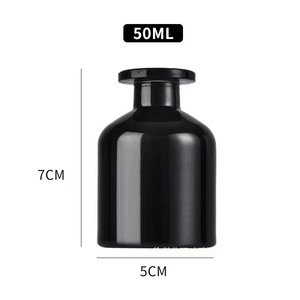Bottiglia Diffusore in Vetro Satinato Ambrato, Nero o Grigio da 50ml, 100ml, 150ml, 200ml con Bastoncini in Vetro per Oli Essenziali - Vendita all'Ingrosso Personalizzata - Product Image 6