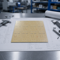 Carte PCB Feinuo 22F, 1,0 mm, cuivre 35 µm, espacement des lignes 0,3 mm, trou 0,8 mm, finition de surface OSP, usine source Hunan, PCB de base 22F