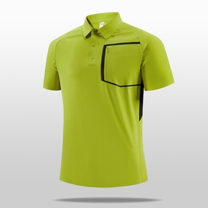 เสื้อโปโลทรงเข้ารูปผ้าปิเก้ ปักลายโลโก้ตามสั่ง แห้งเร็ว คุณภาพดี - Product Image 2