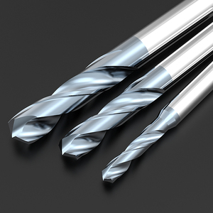 Huhao HRC60 Solid Carbide Drill Bit For Drill Stainless Steel Fixed Handle 4MM Shank D4 Super Hard HSB300 3.0*20*62L*D4