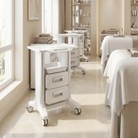 Chariot de rangement pour équipement de salon de beauté, chariot de rangement pour clinique dentaire et hôpital, chariot de rangement pour salon de massage