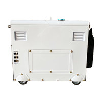 Générateur diesel portable silencieux refroidi par air 5kw 6kw 8kw, best-seller, à prix avantageux