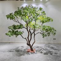 Magnifique Arbre d'érable Artificiel Naturel avec des Caractéristiques Résistantes aux UV et Écologiques pour la Décoration des Centres Commerciaux, Restaurants et Hôtels