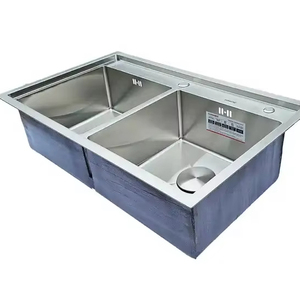 Luxury Handmade Stainless Steel <b>Kitchen</b> <b>Sink</b> Bowl Single Bowl Deep Basin for Modern <b>Kitchen</b> Supplier - Product Image 1