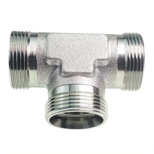 不锈钢三通接头 Swagelok 压缩式单卡套高压光滑液压管件 ISO8434.1 - Product Image 3