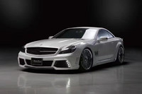 Mercedes SL R230 Widebody Kit Aufgerüstet WD Style Front- und Heckstoßstange Spoiler Neuwertiger Zustand