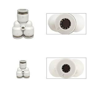 Conector Neumático de la Serie PY, Conexión en Y, Conexiones de Tres Vías, Conector de Tubo en Y para Línea de Aire - Product Image 6