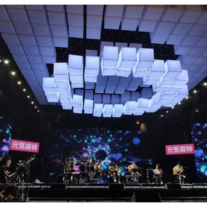 Barra de iluminación de píxeles para interior, luces de escenario de concierto, grúa de elevación de cubo, cabrestante cinético de luz DMX - Product Image 4