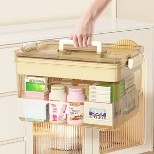 Caja <span class=keywords><strong>de</strong></span> almacenamiento médico rectangular <span class=keywords><strong>de</strong></span> diseño clásico, bloqueo <span class=keywords><strong>de</strong></span> seguridad <span class=keywords><strong>para</strong></span> medicamentos <span class=keywords><strong>para</strong></span> inyección, uso <span class=keywords><strong>de</strong></span> <span class=keywords><strong>ropa</strong></span> <span class=keywords><strong>de</strong></span> cirugía plástica PP - Product Image 3