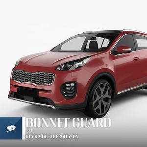 Deflector de Capó de Policarbonato para Partes de Carrocería <span class=keywords><strong>4x4</strong></span>, Protector Acrílico Frontal Contra Insectos para <span class=keywords><strong>Kia</strong></span> <span class=keywords><strong>Sportage</strong></span> 2015-2021 <span class=keywords><strong>2022</strong></span> - Product Image 4
