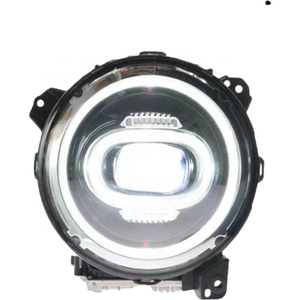 ดัดแปลงเป็นไฟหน้า Led เต็มรูปแบบไฟหน้าหมุนและด้วยการสัมผัสของฟังก์ชั่นสีฟ้าสำหรับรถจี๊ปแรงเลอร์ <span class=keywords><strong>JL</strong></span> 2018-2021 - Product Image 3