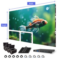 Pantalla LED a Todo Color para Interiores Sinoway con Brillo de 4000cd, Distancia entre Píxeles de 3.9mm, Logotipo Personalizado, Garantía de 5 Años para Aeropuertos y Comercios