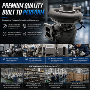 Kit de turbocompresseur résistant à la chaleur Donglian 4955345 2882092 900C DX520 Restaure la puissance d'origine VSR Équilibré Pièces de moteur QSK19 - Product Image 6