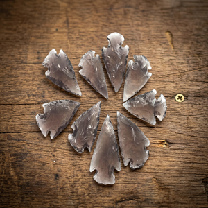 Pointes de flèche en cristal de quartz naturel transparent, forme irrégulière, pierres semi-précieuses taillées, gemmes artisanales - Product Image 6