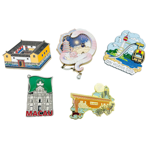 Customizable Metal Fridge Magnet, Regional Cuisine Theme, Exquisite Enamel, Food Culture Souvenir &amp; Promotional <strong>Gifts</strong> - Product Image 6