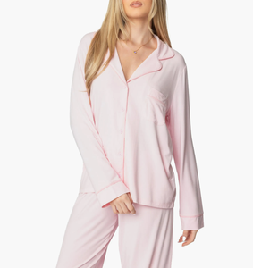 <span class=keywords><strong>Pigiama</strong></span> da <span class=keywords><strong>Donna</strong></span> in <span class=keywords><strong>Modal</strong></span> Traspirante con Bottoni e Maniche Lunghe, Set 2 Pezzi con Elastico in Vita, Personalizzabile - Product Image 3