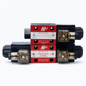 Vanne directionnelle hydraulique à double solénoïde DSG-02 2B2 2B3 3C2 3C3 24V 220V en fonte pour système hydraulique - Product Image 1