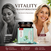 Vente en Gros OEM Pâte Naturelle aux Plantes Énergie Vitalité Éclat de Peau Équilibre Interne Complément 300g
