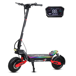 มอเตอร์ 1200w ความเร็วสูง ยางหน้ากว้าง 11 นิ้ว แบตเตอรี่ 48v ระยะทางไกล สกู๊ตเตอร์สำหรับผู้ใหญ่แบบออฟโรด - Product Image 1