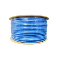 Câble Réseau Extérieur Premium CAT5E BC/CCA UTP 24AWG 305m 1000FT RJ45 ROHS avec Gaine PVC et Alimentation Intégrée