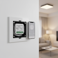 Interrupteur intelligent Tuya Zigbee avec Wi-Fi et commande vocale pour l'automatisation de la maison intelligente