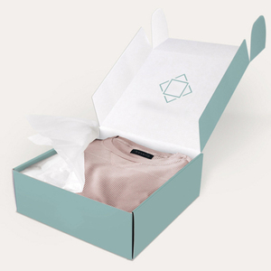 Box Gift Paper Mailer Shipping Box Mailing Corrugated Shipping Mailer Box Packaging Gift Shipping Box Corrugated Board Paper For Clothing Clothes Recyclable 500pcs