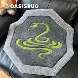Alfombra de Fieltro Hecha a Mano con Diseño del Zodiaco de <span class=keywords><strong>Jackie</strong></span> <span class=keywords><strong>Chan</strong></span>, Regalo Creativo, Recuerdo de la Infancia, Alfombra Universal para las Cuatro Estaciones - Product Image 4