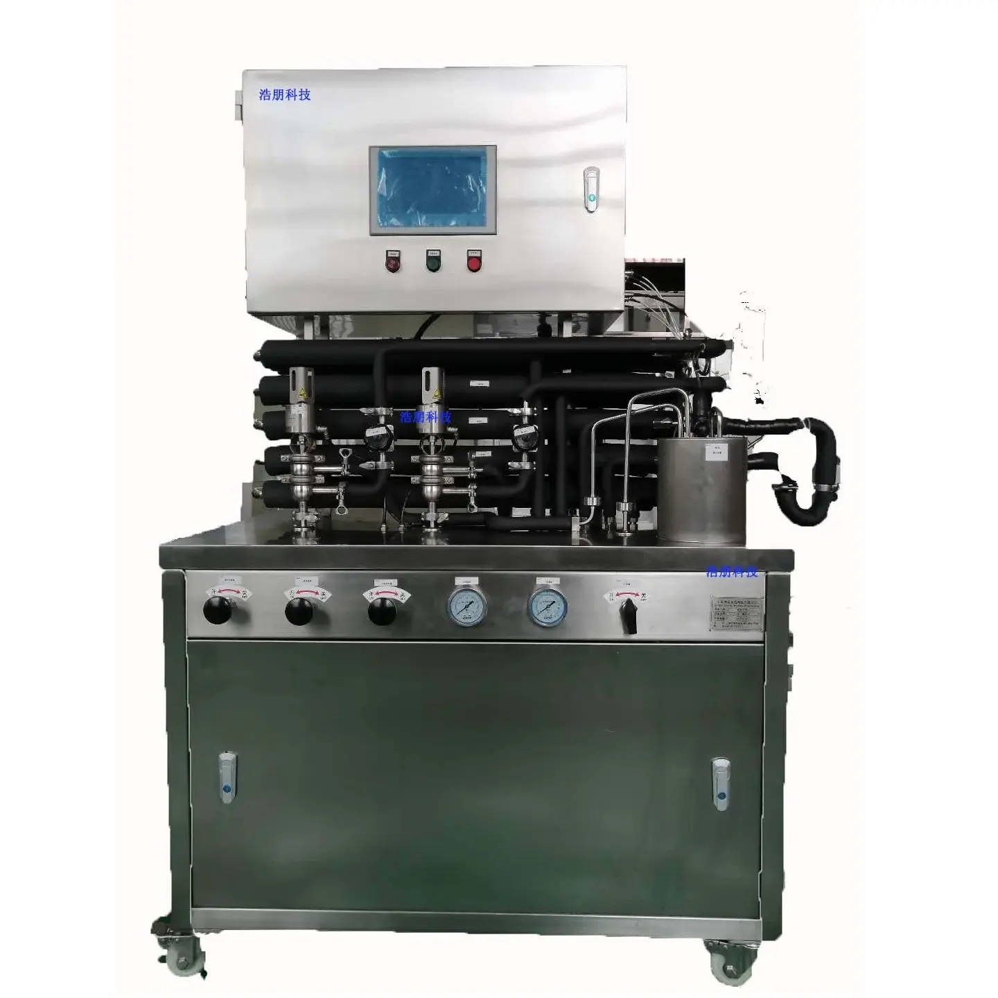 Profesyonel laboratuvar kullanımı 5L 20L DSI buhar doğrudan enjeksiyon sterilizasyon makinesi küçük ölçekli pasteurizer
