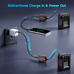 Câbles Alvins USB-C vers <span class=keywords><strong>D</strong></span>-Tap PD Bidirectionnel, Câble de Charge Rapide 100W, Adaptateur <span class=keywords><strong>d</strong></span>'Alimentation à Sortie DC pour Appareils Photo - Product Image 4