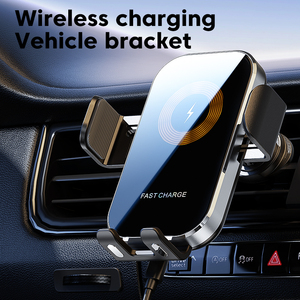 Vente chaude automatiquement <span class=keywords><strong>induction</strong></span> étirement bleu lumière LED téléphone <span class=keywords><strong>portable</strong></span> charge rapide 15w capteur automatique chargeur sans fil de voiture - Product Image 3