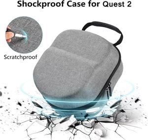 Étui <span class=keywords><strong>de</strong></span> transport rigide pour vente directe d'usine compatible avec Meta <span class=keywords><strong>Quest</strong></span> 3/Oculus <span class=keywords><strong>Quest</strong></span> 2 VR - Product Image 4