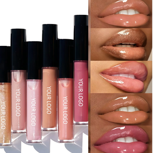 ลิปกลอสกันน้ำสูตรเฉพาะสำหรับแบรนด์ส่วนตัว วีแกนแท้ ติดทนนาน สีชัดเจน ได้รับการรับรองมาตรฐาน CE - Product Image 1