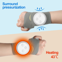 Nouveau produit soulagement de la douleur à la main ténosynovite arthrite thérapie par vibration et soutien articulaire masseur de poignet chauffant sans fil
