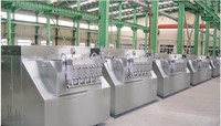Homogénéisateur de mayonnaise haute pression 1000L/H utilisé en usine alimentaire