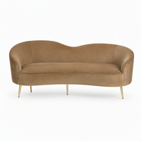 Ensemble de mobilier de salon de luxe kaki : 3 fauteuils de barbier, 3 miroirs LED, 2 stations de lavage de cheveux, comptoir d'accueil, canapé d'attente – Solution complète pour votre salon