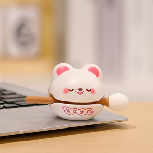 ของตกแต่งรูปปลาไม้น่ารัก ของเล่นคลายเครียด สำหรับสำนักงาน นักเรียน ของขวัญรับปริญญา วัสดุ ABS ของตกแต่งสำหรับทุกเพศ - Product Image 4