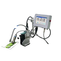 Impresora de Inyección de Tinta TIJ Automática de 12.7MM para Fecha, Número, Logotipo, Código, Cartón, Plástico, Metal, Ideas de Máquinas para Pequeñas Empresas