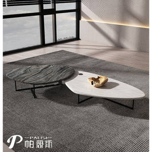 طاولة إيطالية فاخرة بتصميم خاص ، طاولة غرفة صالة حديثة - Product Image 2