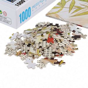 Puzzle en bois Van Gogh Nuit étoilée, 1000 pièces, pour adultes, divertissant, éducatif et créatif, défi artistique, jouet DIY - Product Image 5
