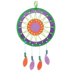 Lote de 4 <span class=keywords><strong>Atrapasueños</strong></span> de Madera Grabados al por Mayor, <span class=keywords><strong>Atrapasueños</strong></span> para Niños, <span class=keywords><strong>Manualidades</strong></span>, Kits de Actividades Creativas - Product Image 4