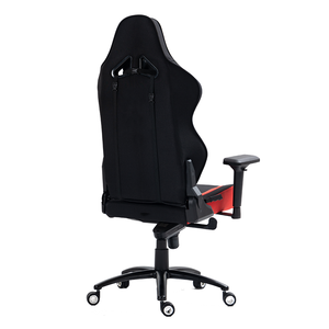 เก้าอี้เกมมิ่งสีน้ำเงินดำ วัสดุ PU สำหรับ<span class=keywords><strong>รถ</strong></span>แข่ง ออกแบบตามหลักสรีรศาสตร์ พร้อมโฟมขึ้นรูป สำหรับเล่นเกมคอมพิวเตอร์และอีสปอร์ต พร้อมกลไกปรับเอนแบบกบ - Product Image 6