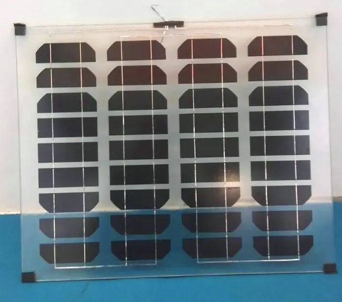 Gaoming Bipv Solar Panel Glass Facade For Building Customized Bipv Solar Panel Facade Cdte Power Glass