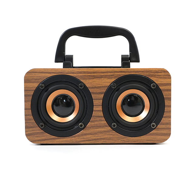 Top Sales  Wooden Portable Bluetooth Speaker Waterproof Wireless WIFI Sound Quality