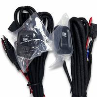 Kit de Ventilación para Asientos de Coche con 4 Ventiladores, Control de 3 Velocidades, Sistema de Refrigeración Universal de 12V, Arnés de Cableado Completo, Conexión Plug and Play para Todos los Vehículos