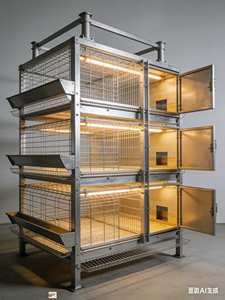 Jaula de gallinas de capas para exportación, base de cría, con superficie lisa, para equipos agrícolas <span class=keywords><strong>y</strong></span> jaulas de capas, con diseño de <span class=keywords><strong>dibujo</strong></span>. - Product Image 1