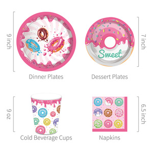 Spot New Style <span class=keywords><strong>Gaby</strong></span>'s Doll House Vajilla <span class=keywords><strong>de</strong></span> fiesta desechable temática adecuada para fiesta <span class=keywords><strong>de</strong></span> cumpleaños Decoración <span class=keywords><strong>de</strong></span> vacaciones al por mayor - Product Image 2